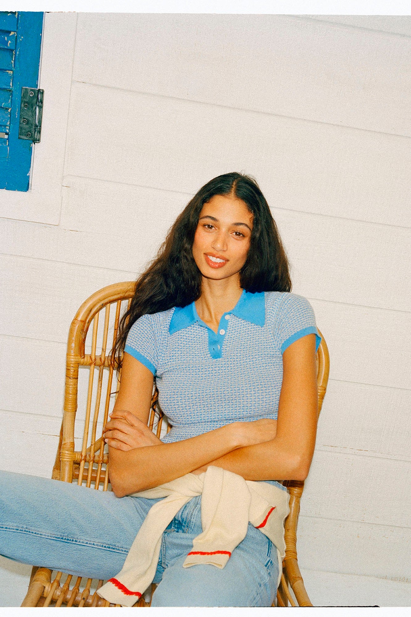 Guest in Residence Pique Shrunken Polo