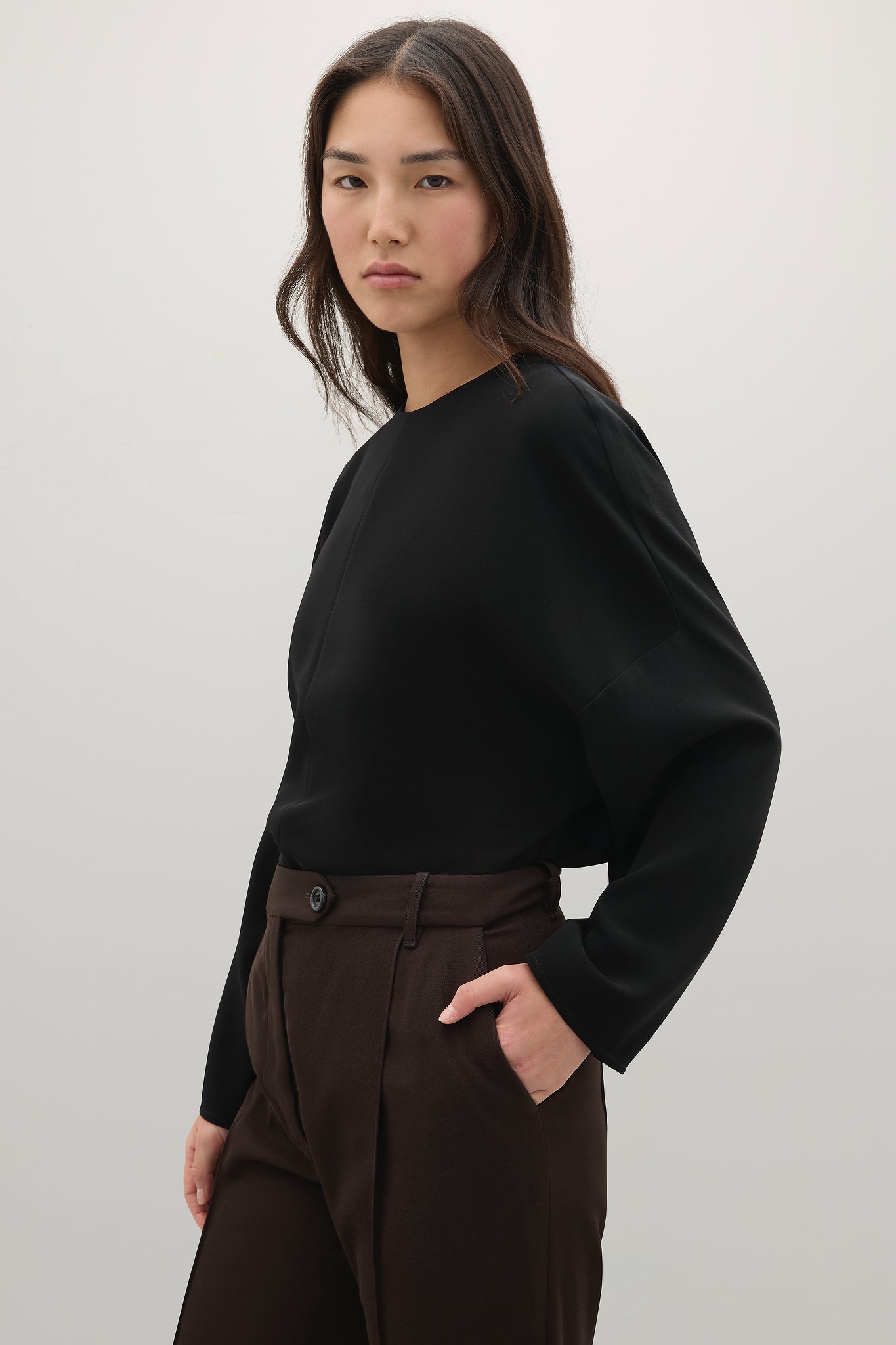 A Emery Tilden Top-Black
