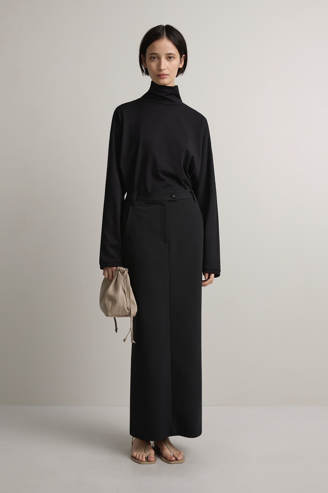 A Emery Miles Top-Black