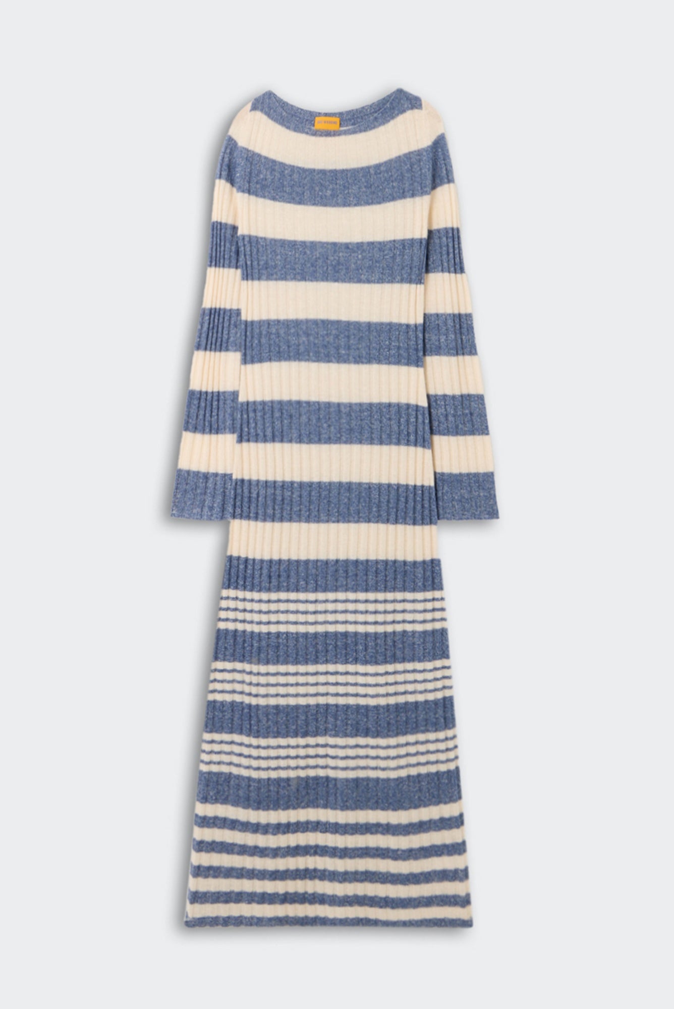 Guest in Residence Striped Rib Dress