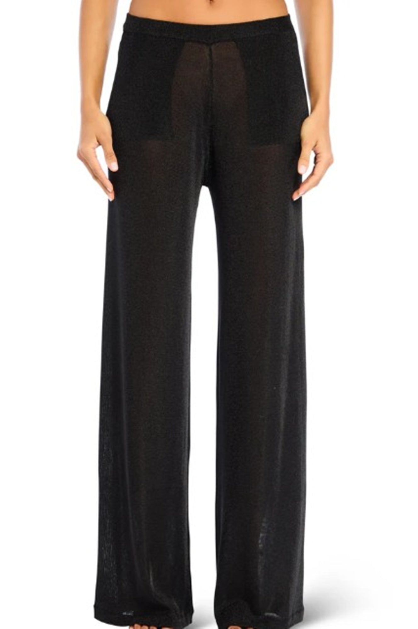 Ser.o.ya Sheldon Metallic Knit Pant