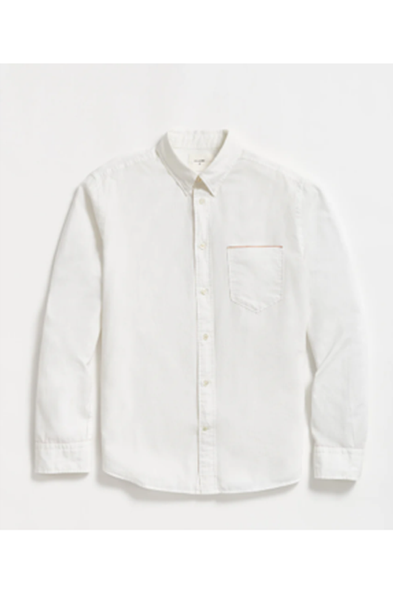 Billy Reid MSL 1 Pocket Shirt Whit