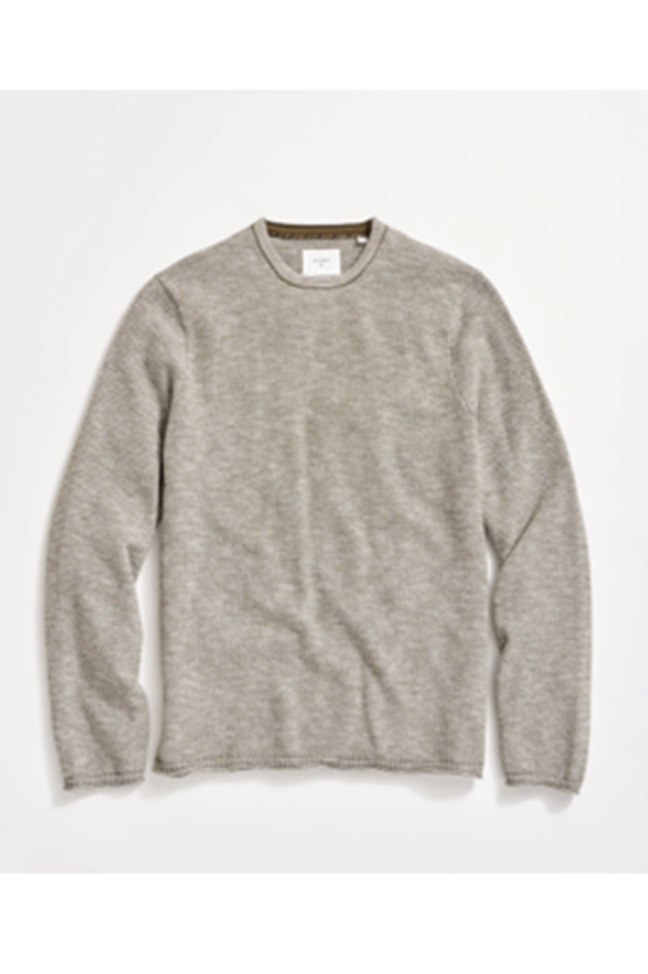 Billy Reid Tuck Stripe Crew Moss Green
