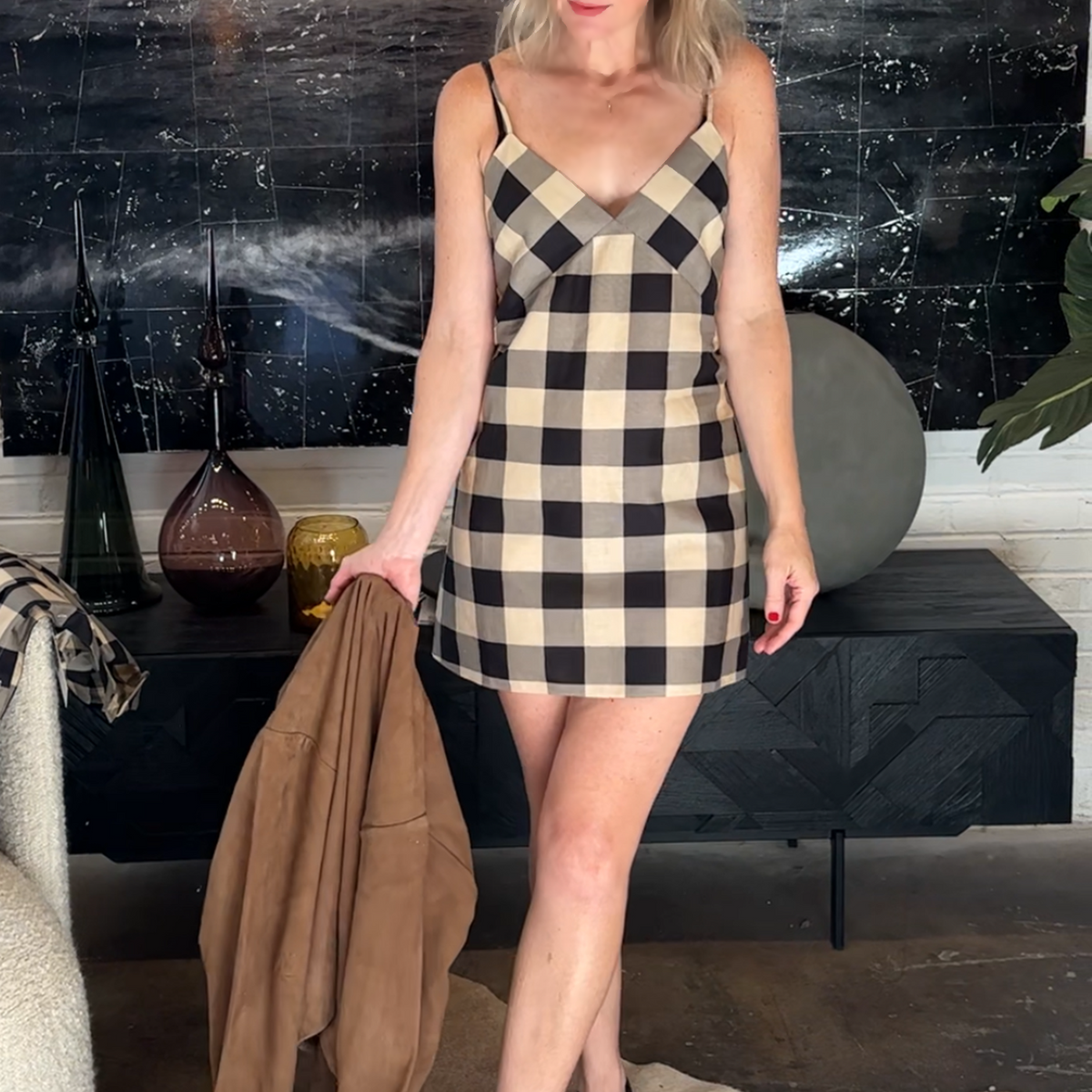 Ser.o.ya Shanty Linen Mini Dress