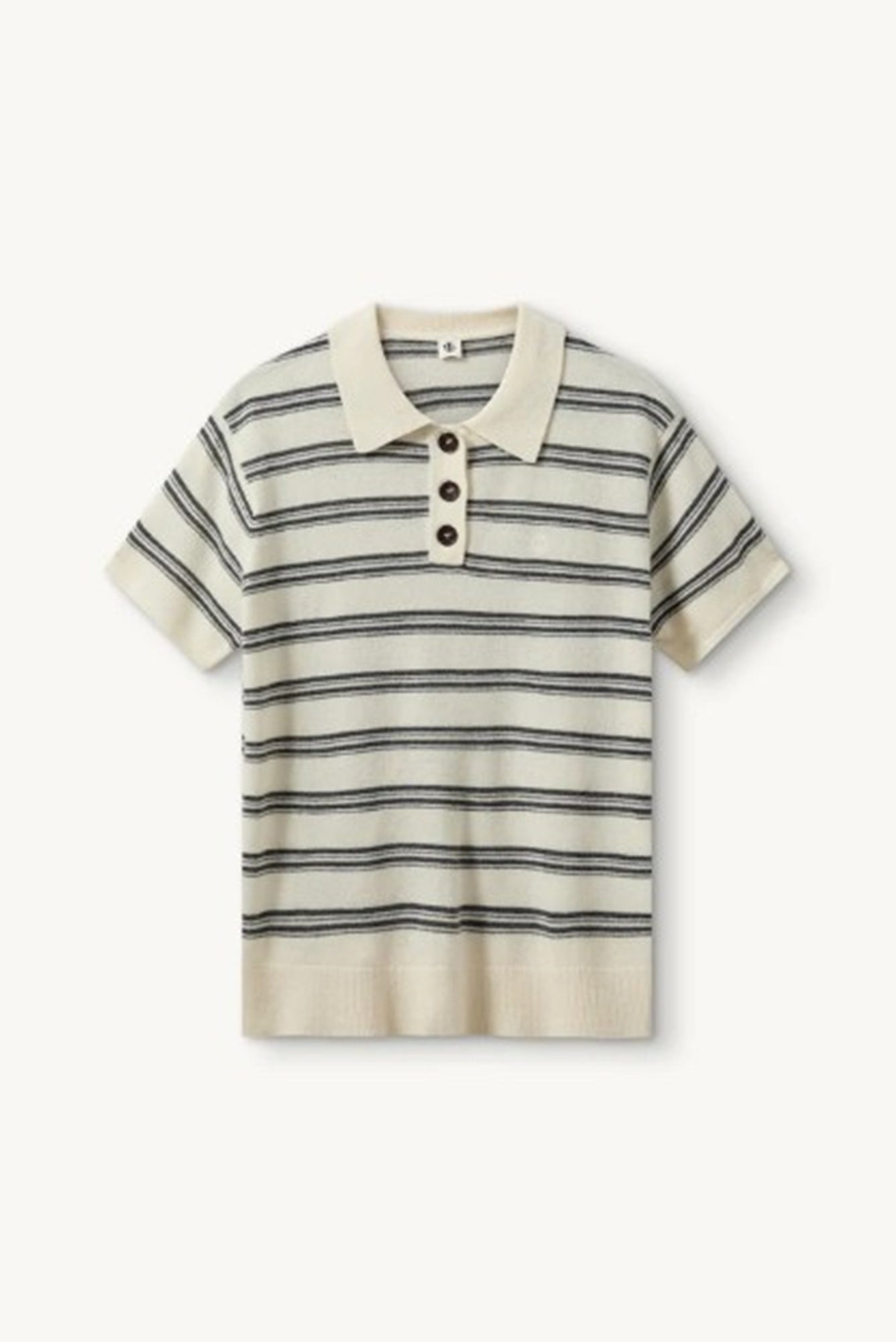 flat lay of the Garment Como Dads Polo Sweater