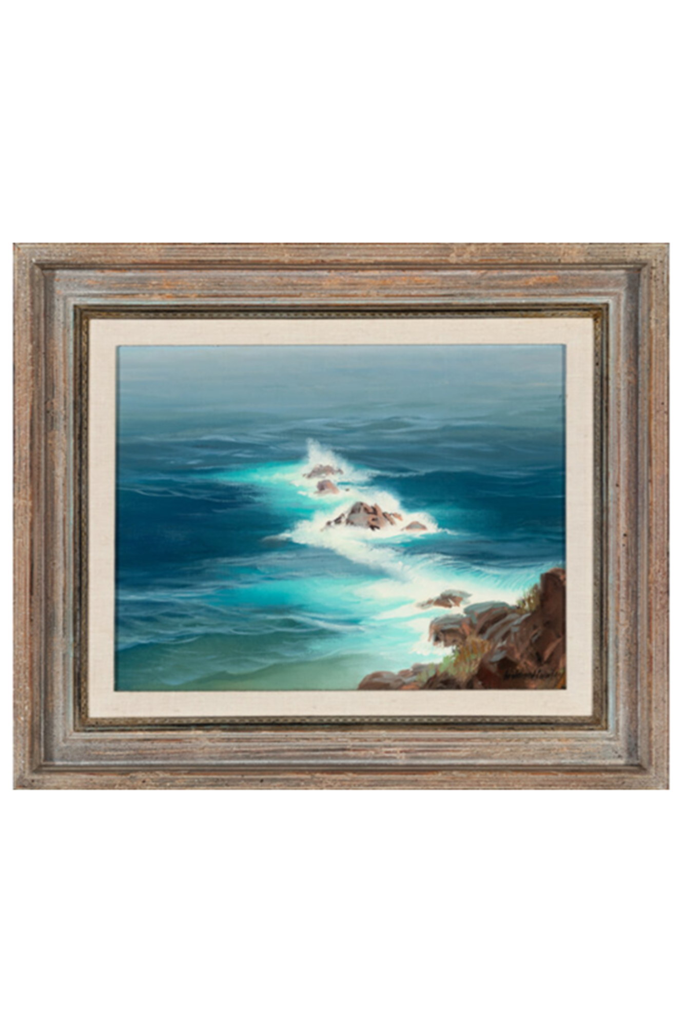 Wilson Hurley Field Study Signed Original Oil on Canvas