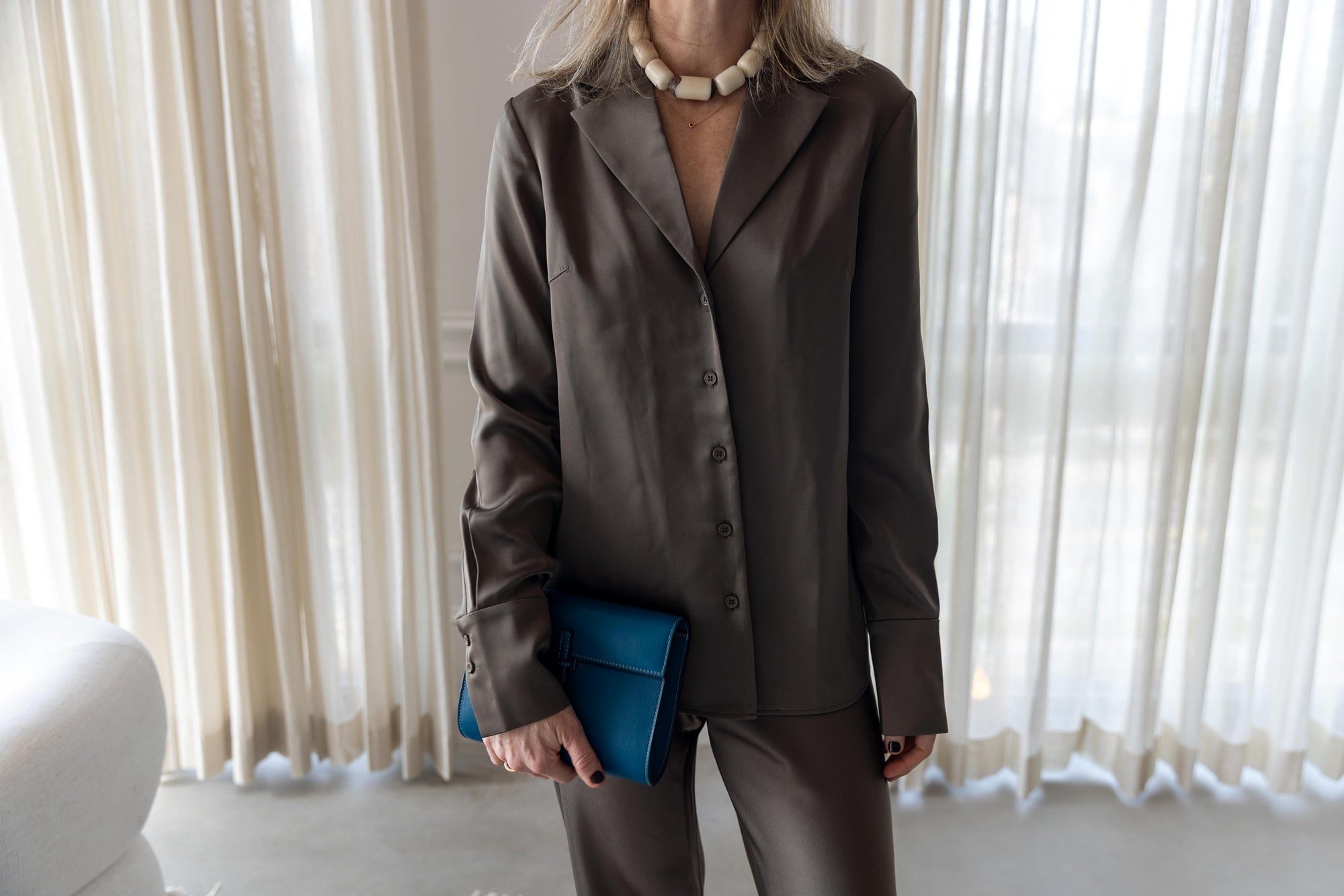 A. Emery The Myrna Deep Olive Pant