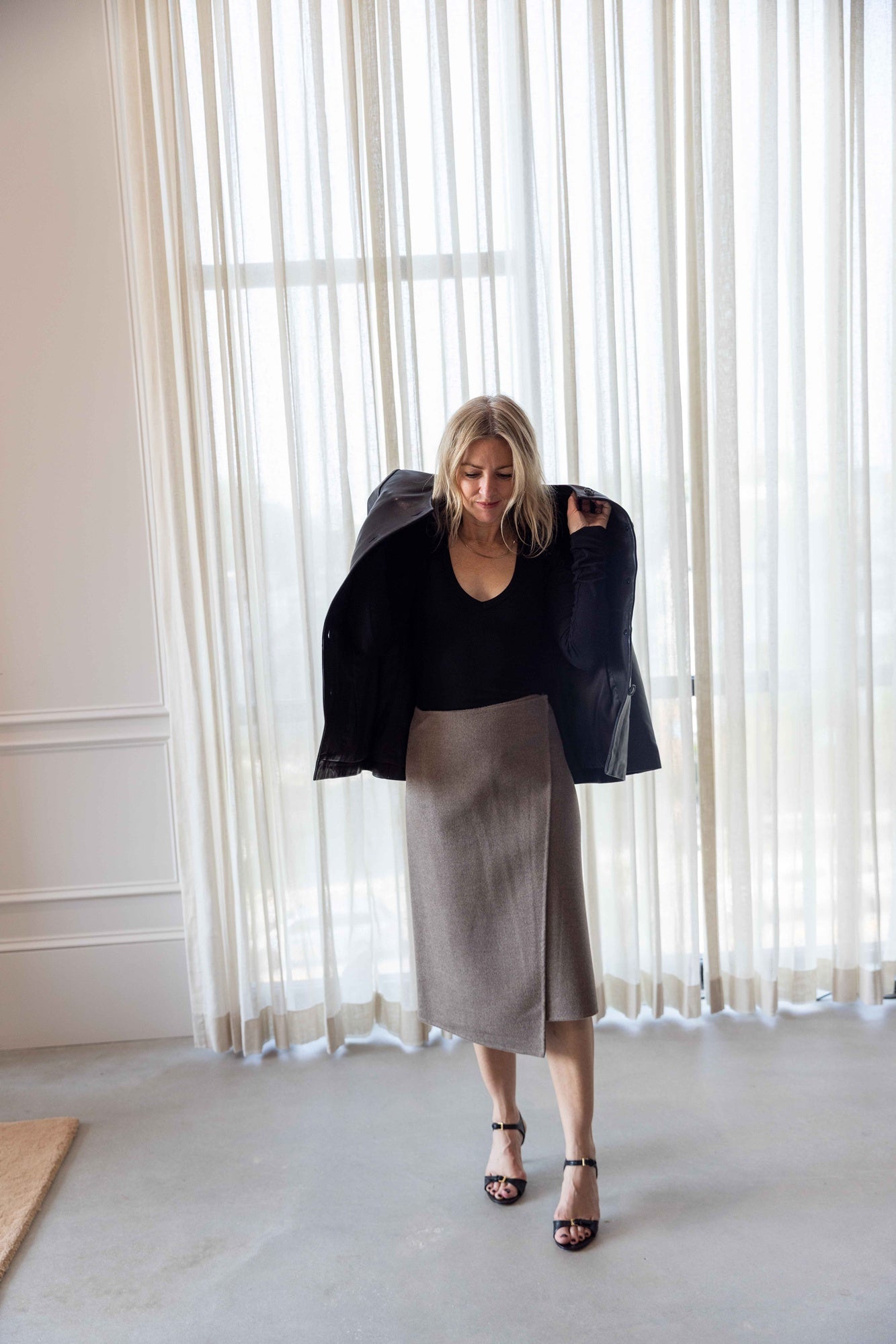 A Emery Esme Leather Jacket