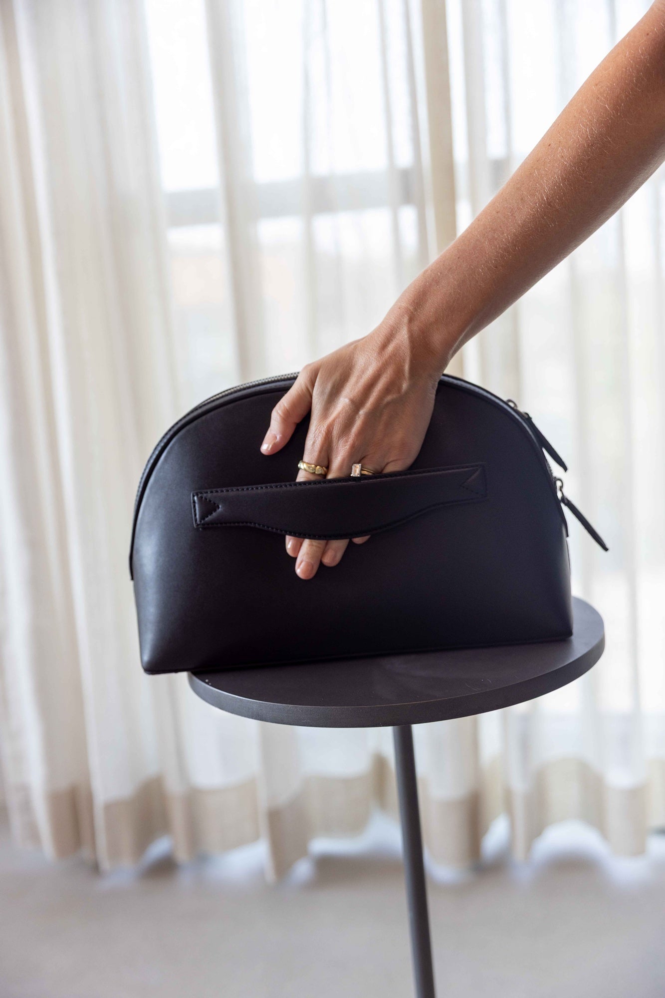 A Emery Halloran Clutch-Black