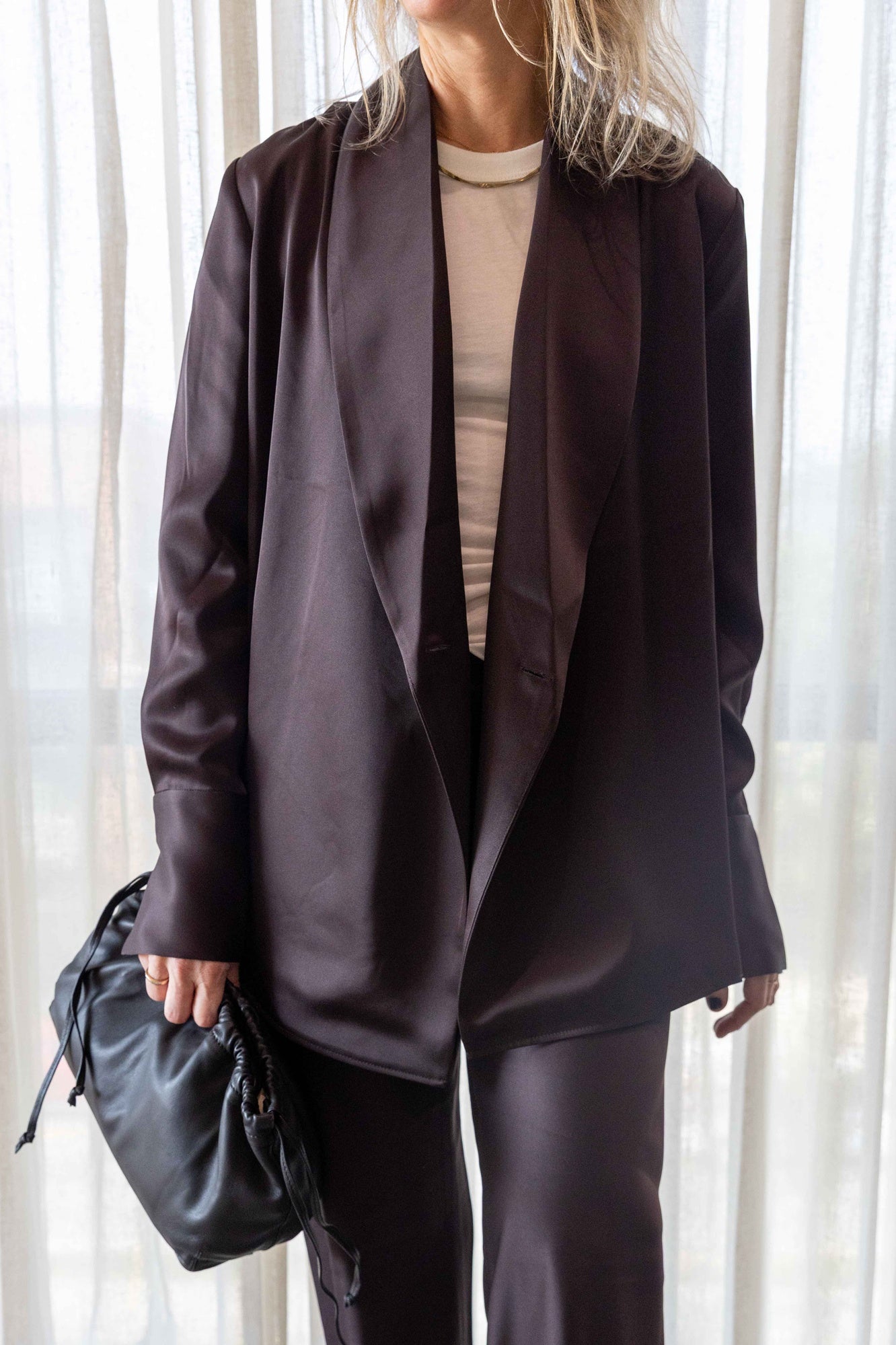 A Emery Tobey Bag-Bistre