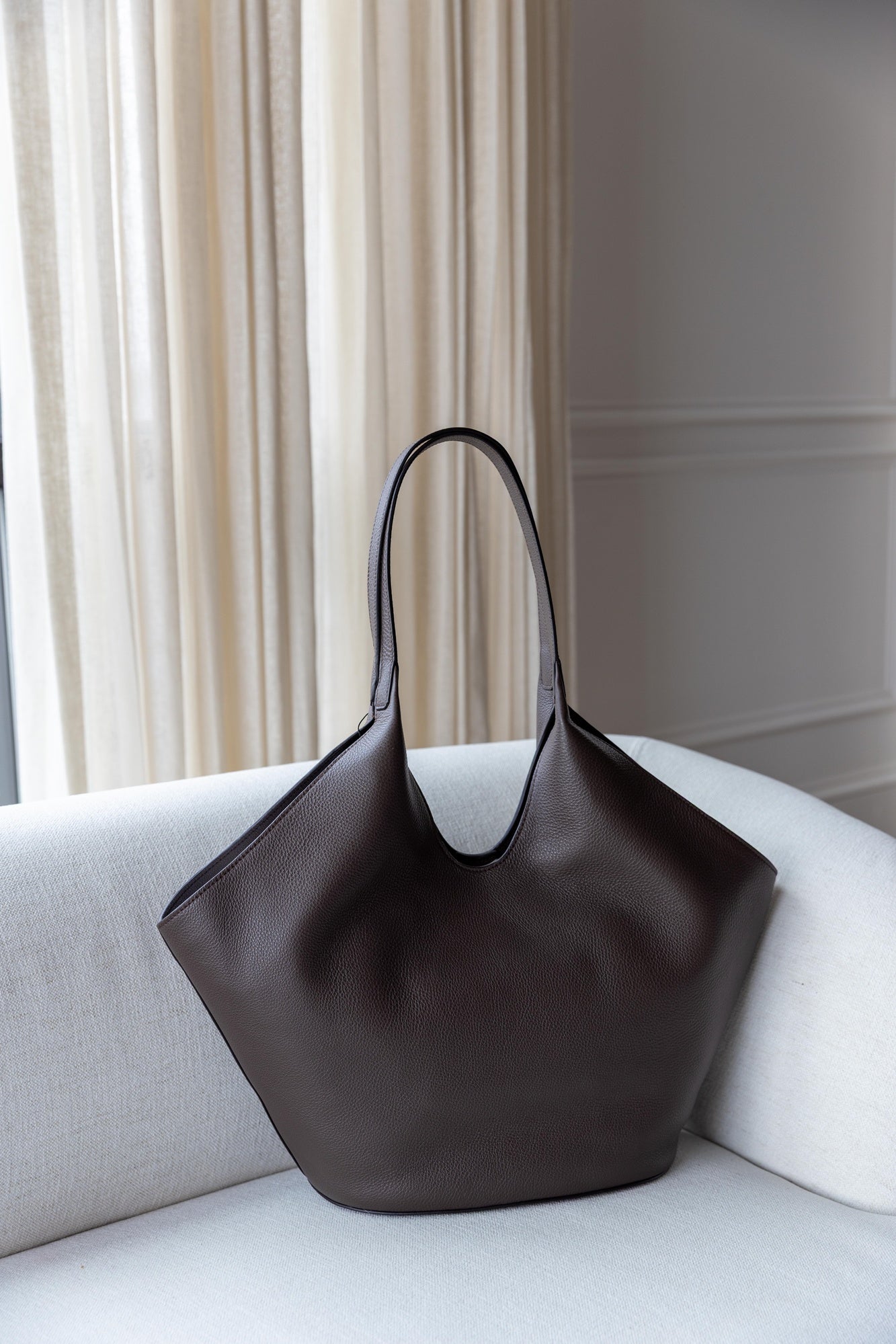 Aesther Ekme Handbag Phantom Tote Grain Chestnut