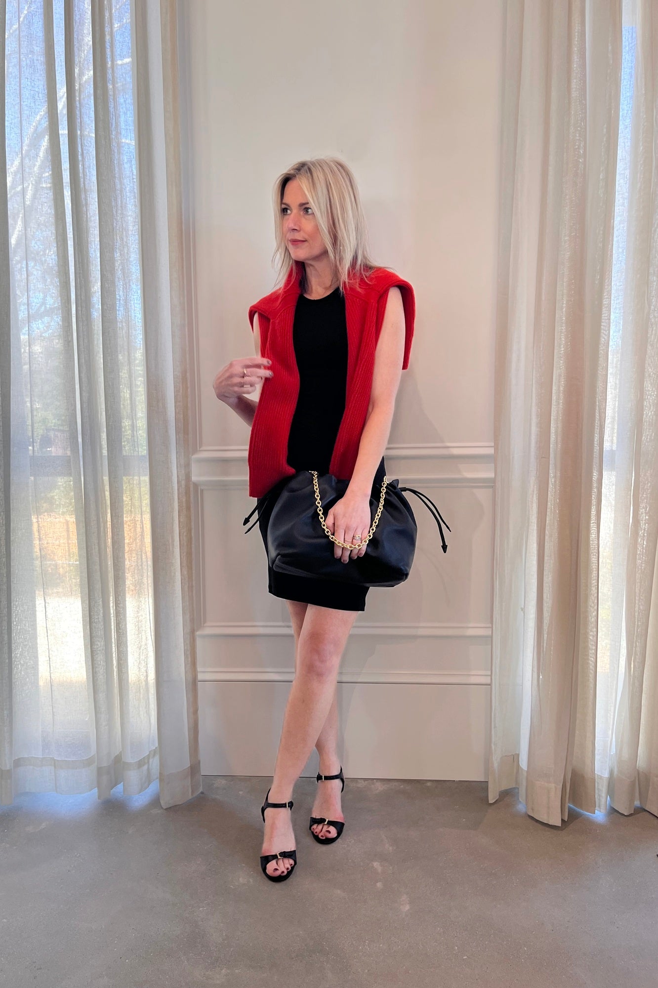 Studio Amelia Alexandra Drawstring Bag