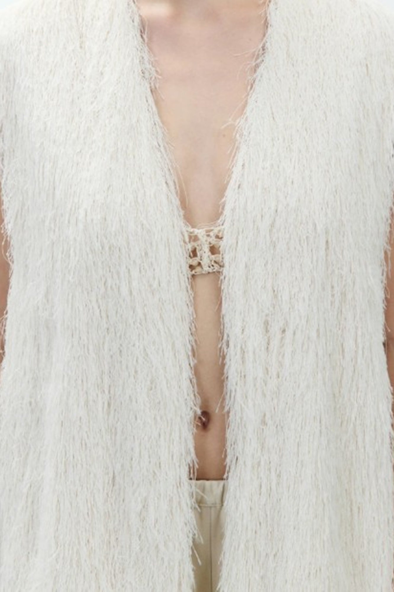 Alysi Fringe Vest