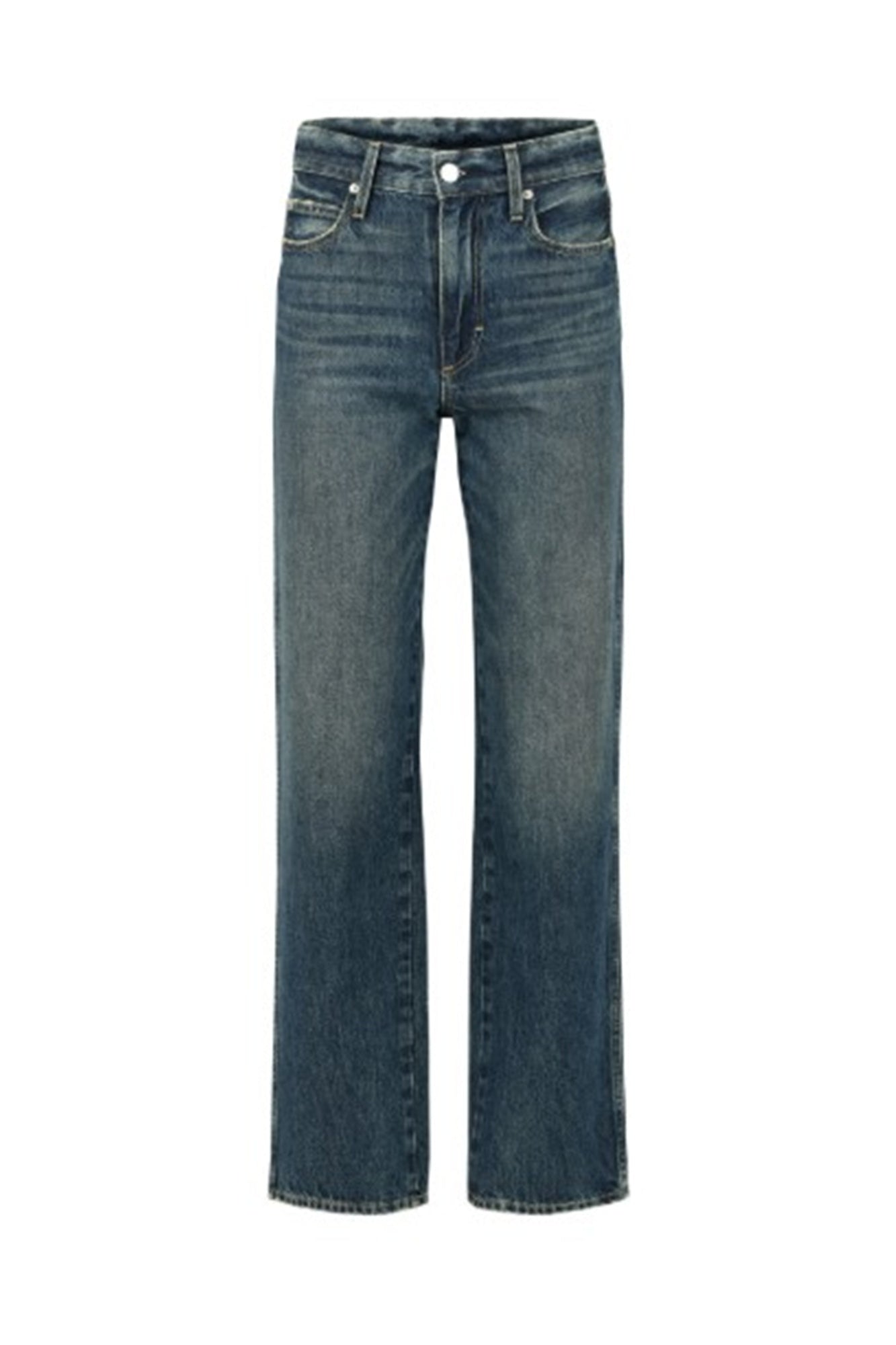 Amo Annette High Rise Straight Leg Jeans