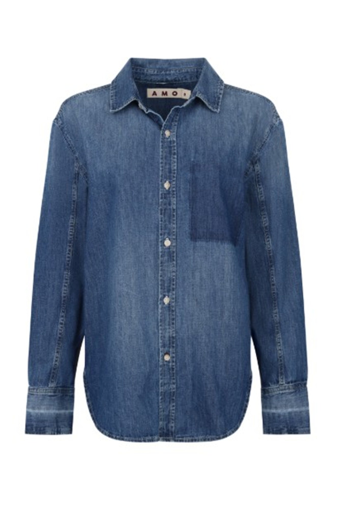 Amo Ruth Denim Oversized Shirt