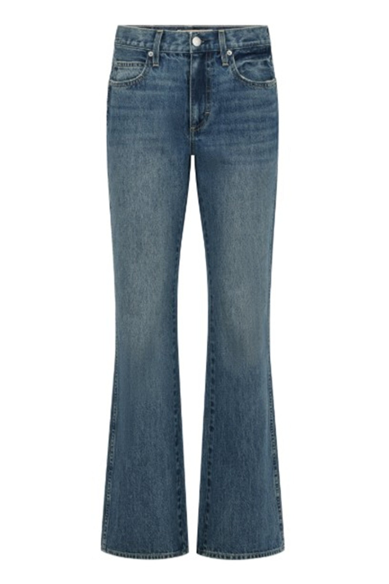 Amo Marcenia Mid Rise Slouchy Bootcut Jean
