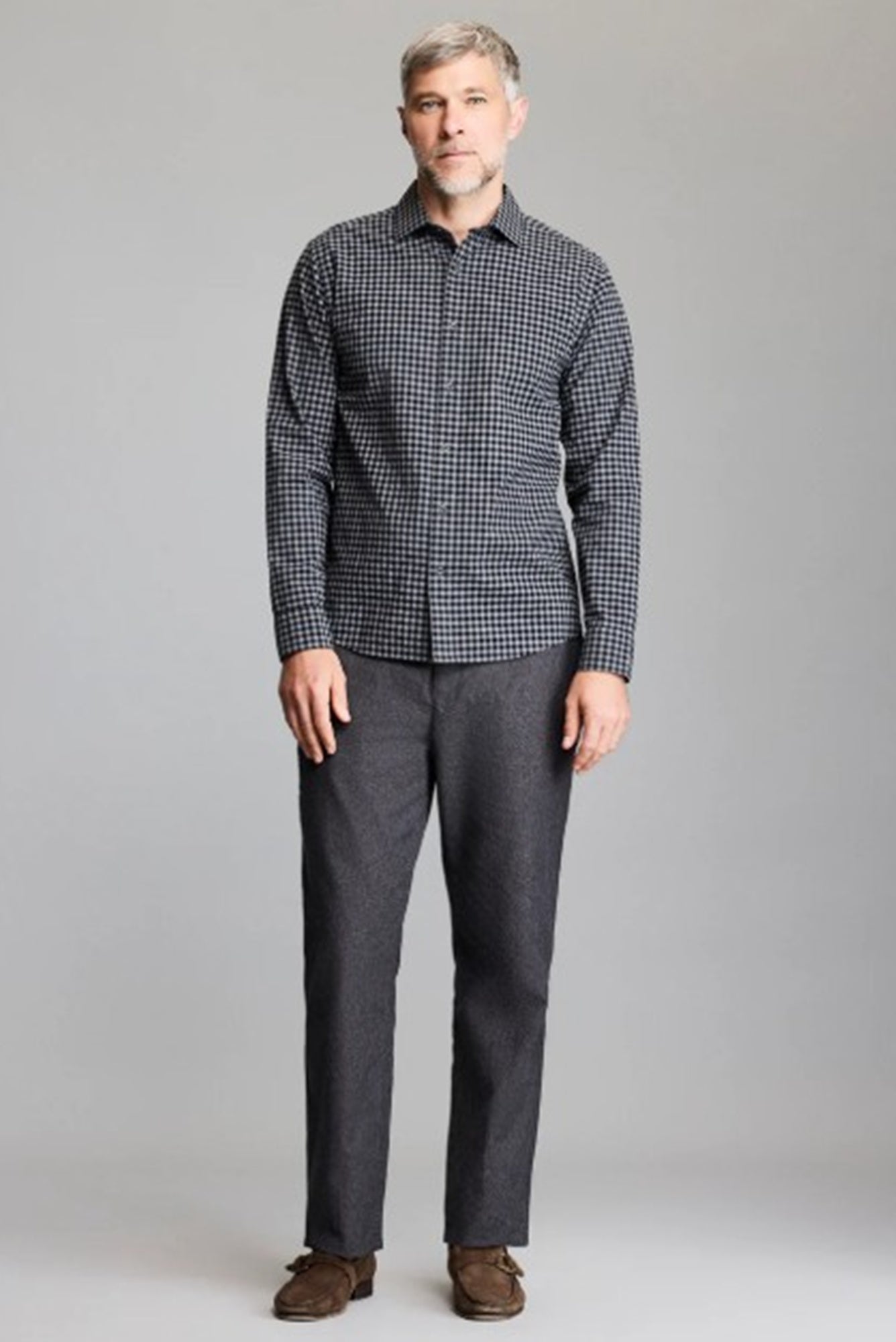 Billy Reid Check Hutcheson Sport Shirt