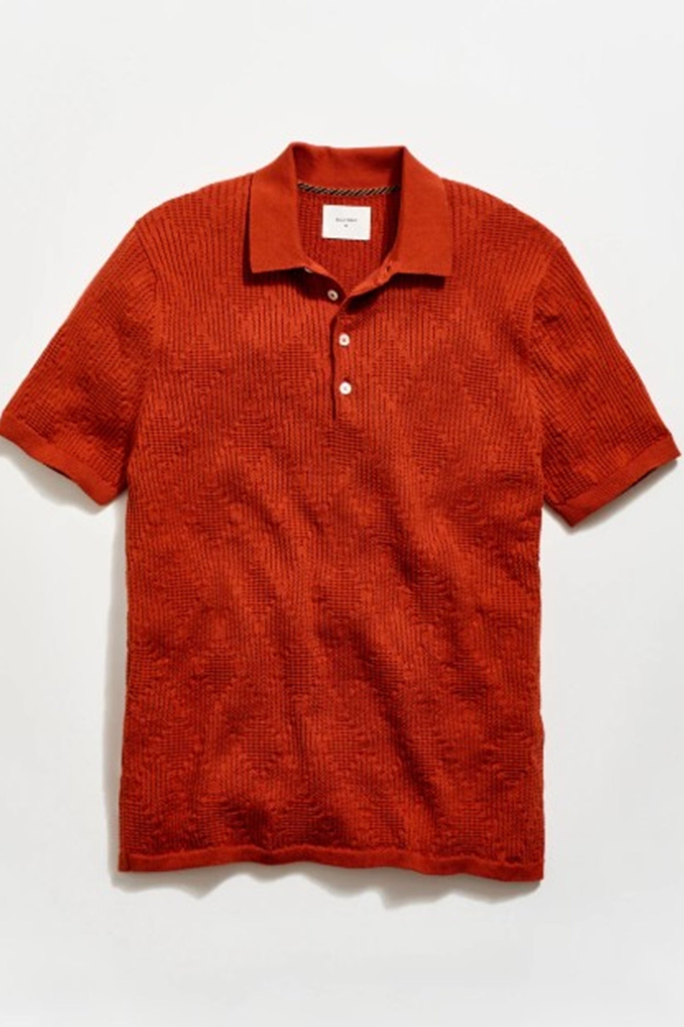 Billy Reid Diamond Sweater Polo