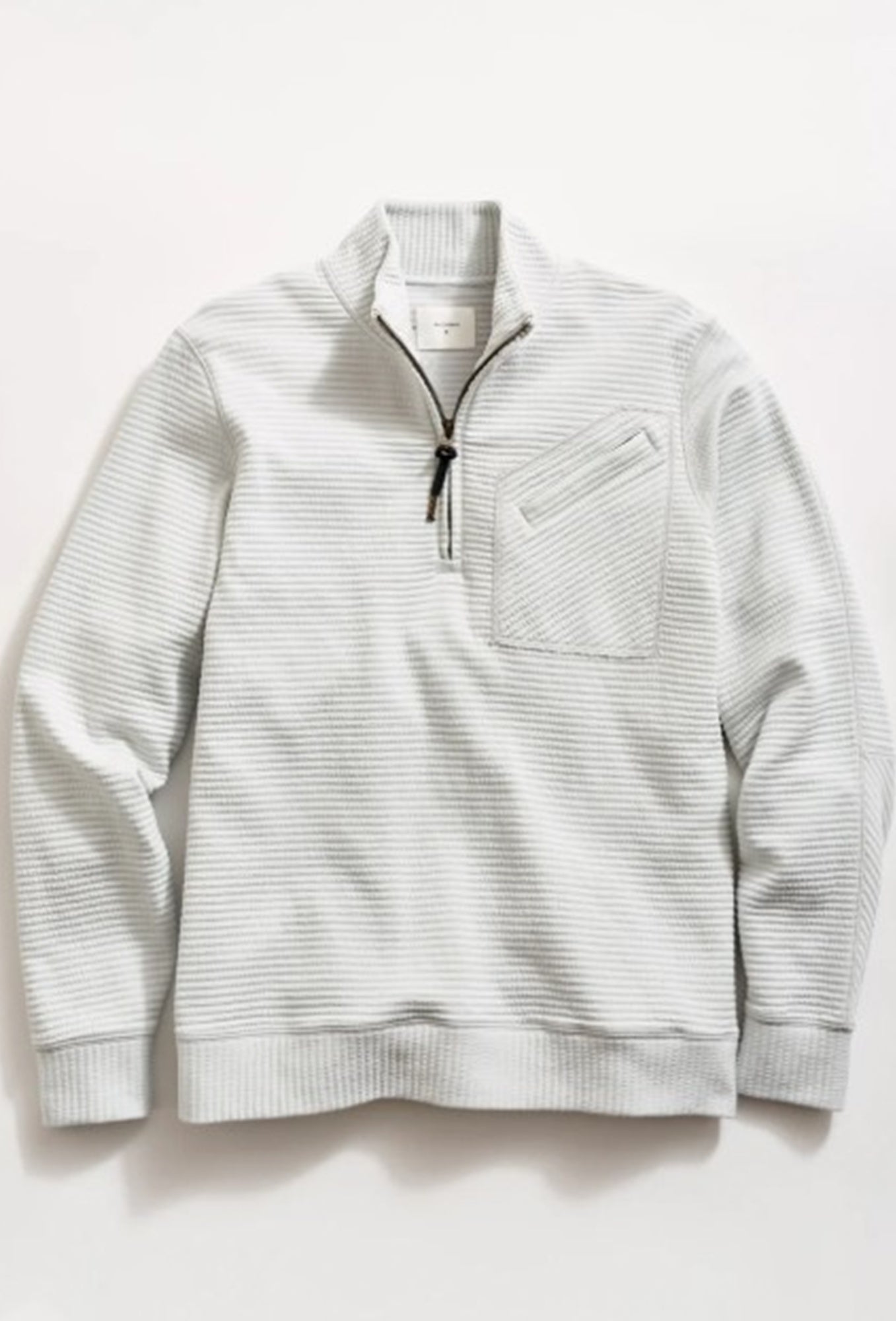 Billy Reid Quilted Half Zip