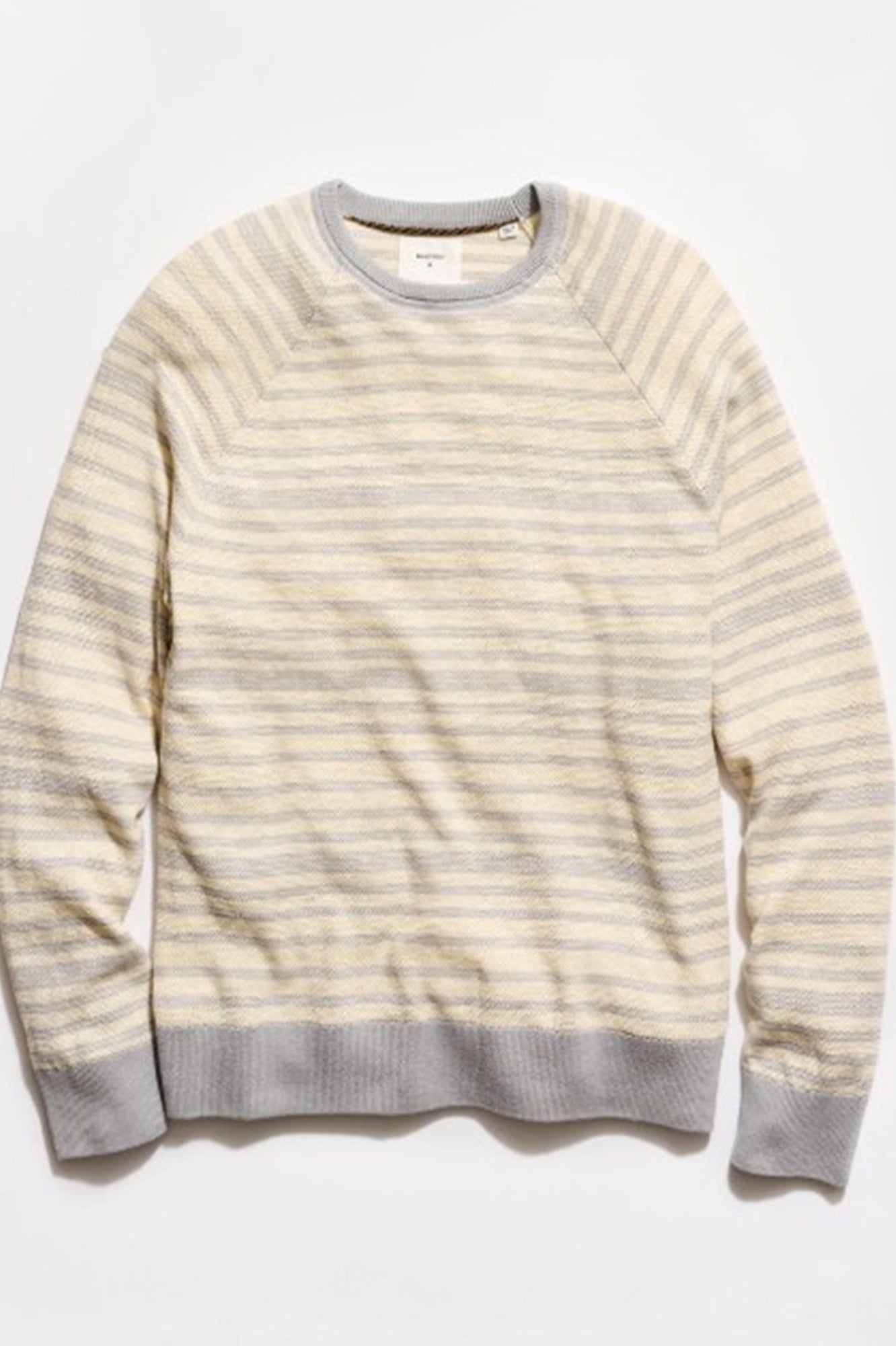 Billy Reid Raglan Stripe Crew
