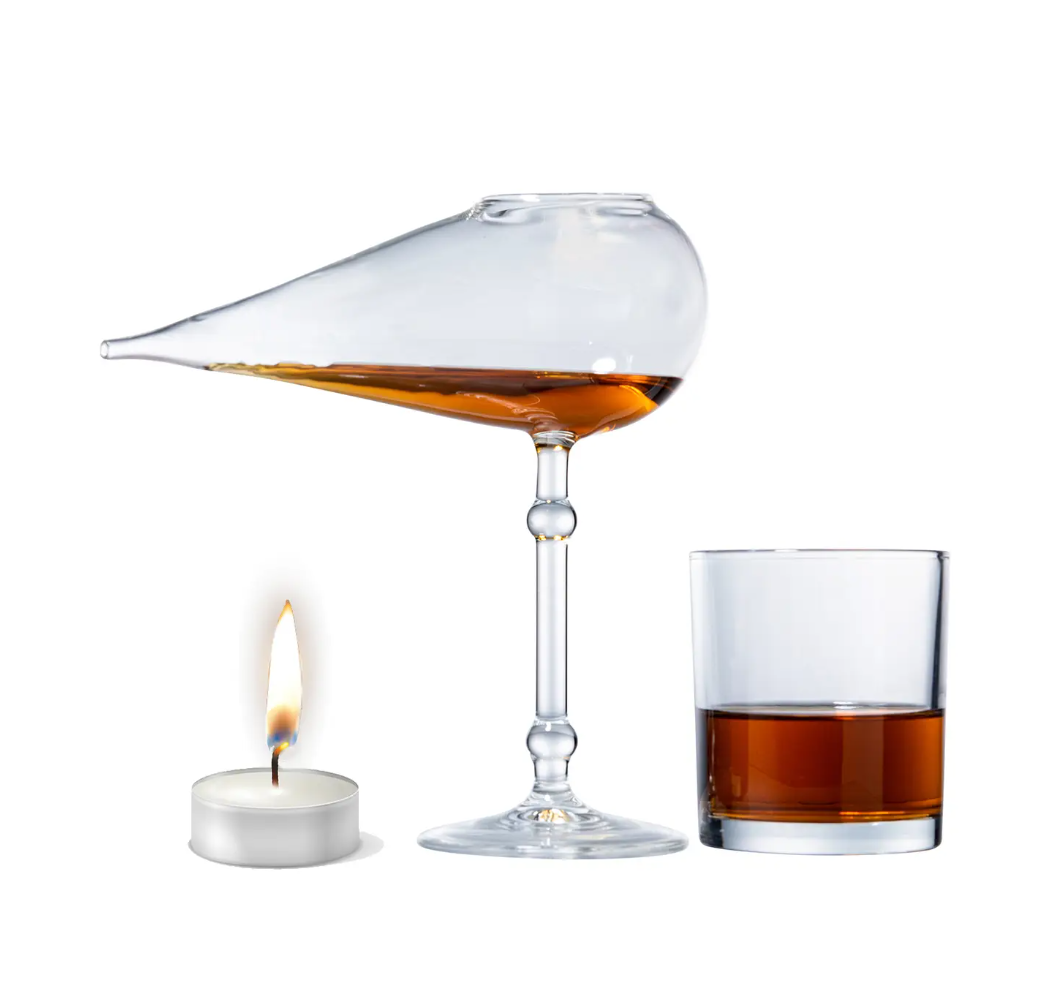 Whiskey, Brandy & Alcohol Warmer/Chiller Connoisseur Gift Set