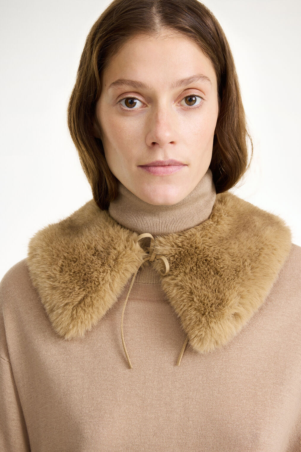 by Malene Birger Cowie Faux Fur Scarf