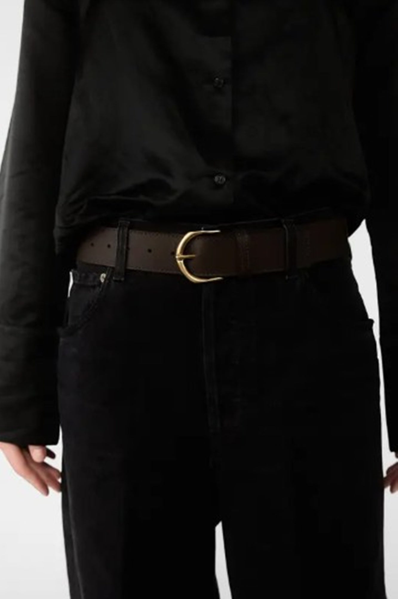 Janessa Leone Cato Mahogany Belt