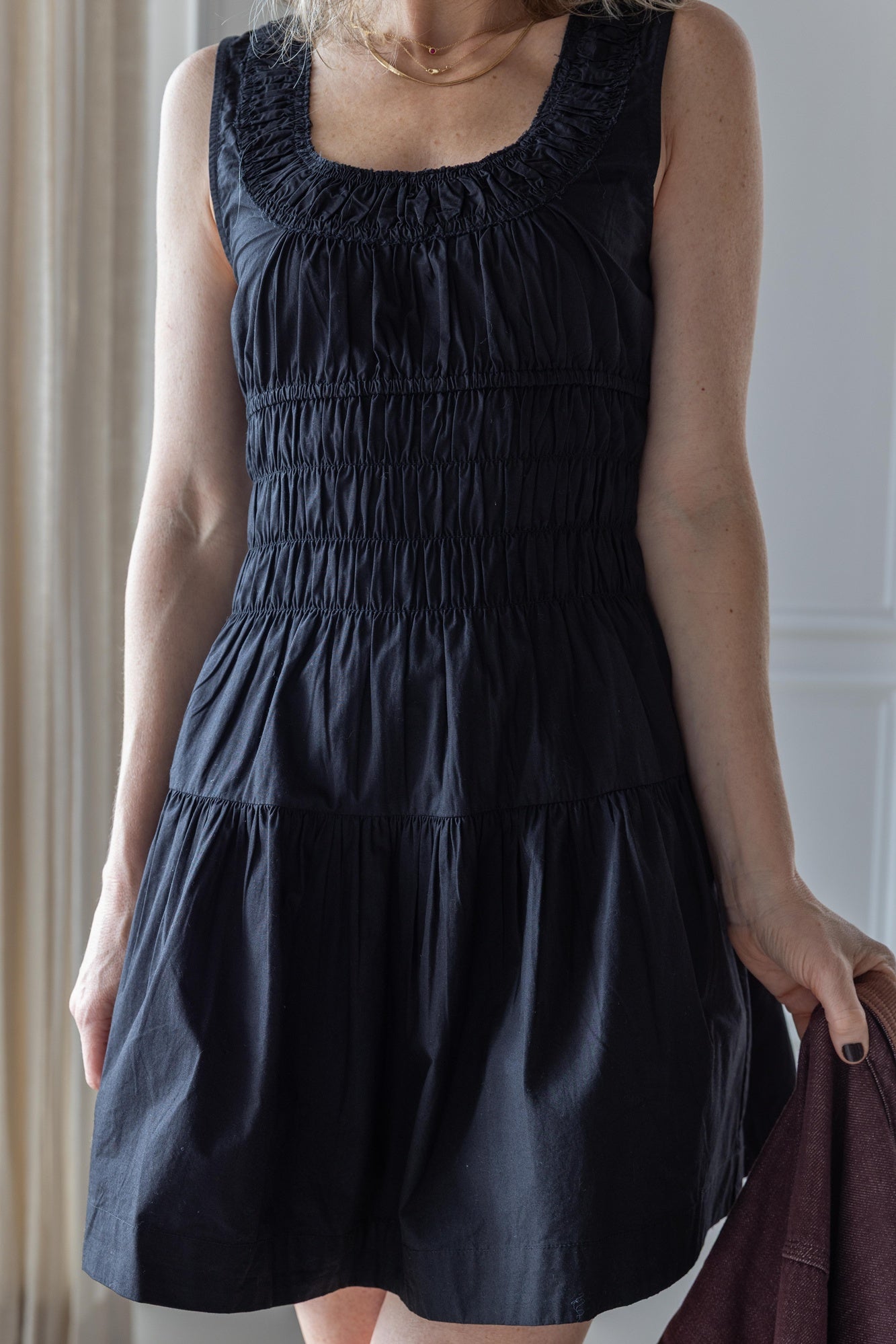 image of a woman wearing the Ciao Lucia Kala Dress