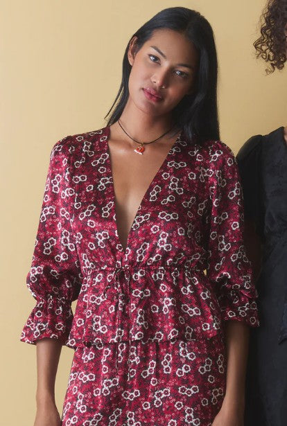 image of a woman wearing the Ciao Lucia Renata Top