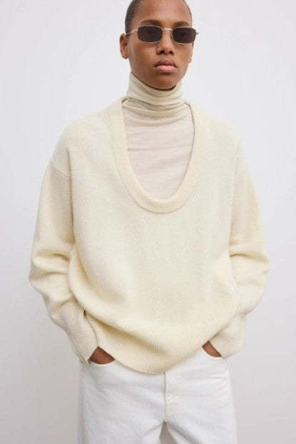 Dagmar Soft Wool Scoop Knit Sweater