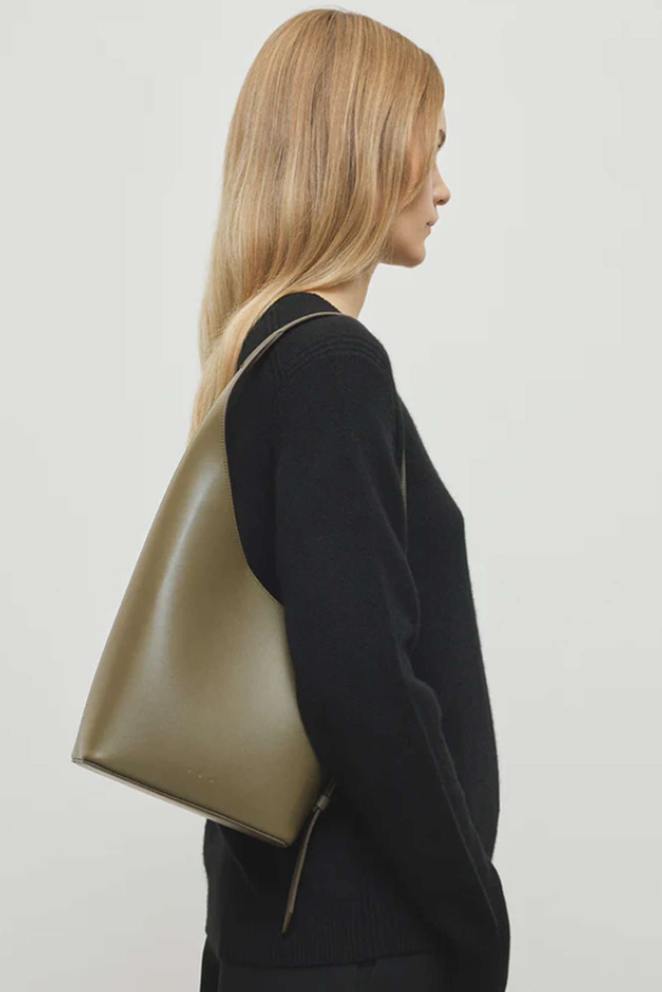 Aester Ekme Handbag Demi Lune Sage