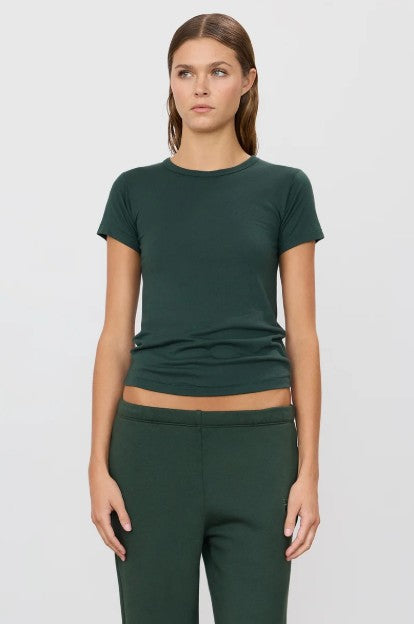Eterne Fitted Crewneck Short Sleeve T-Shirt