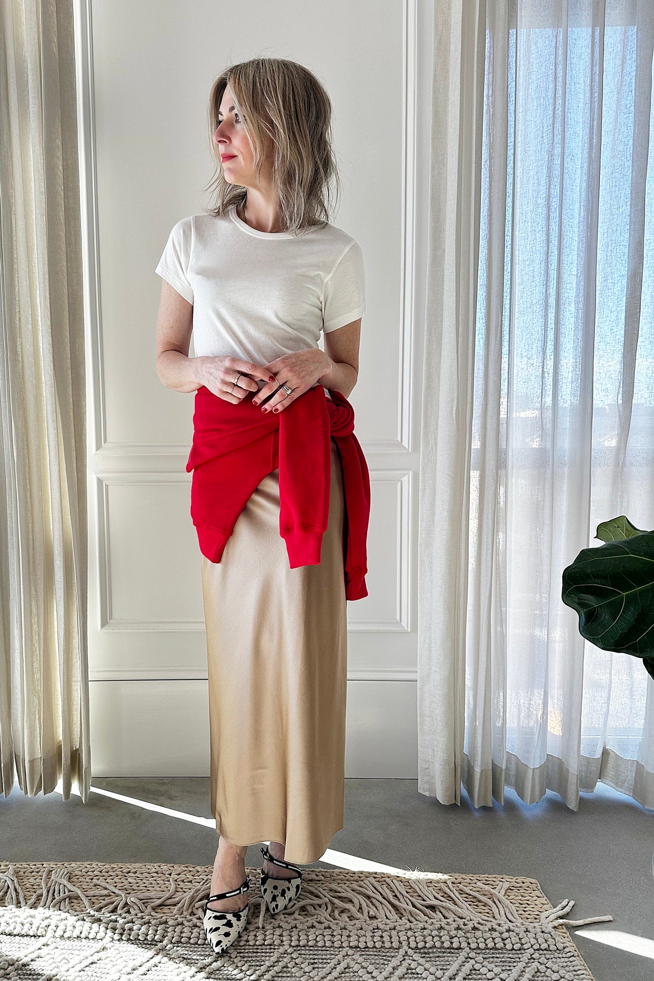 Eterne Fitted Crewneck Short Sleeve T-Shirt