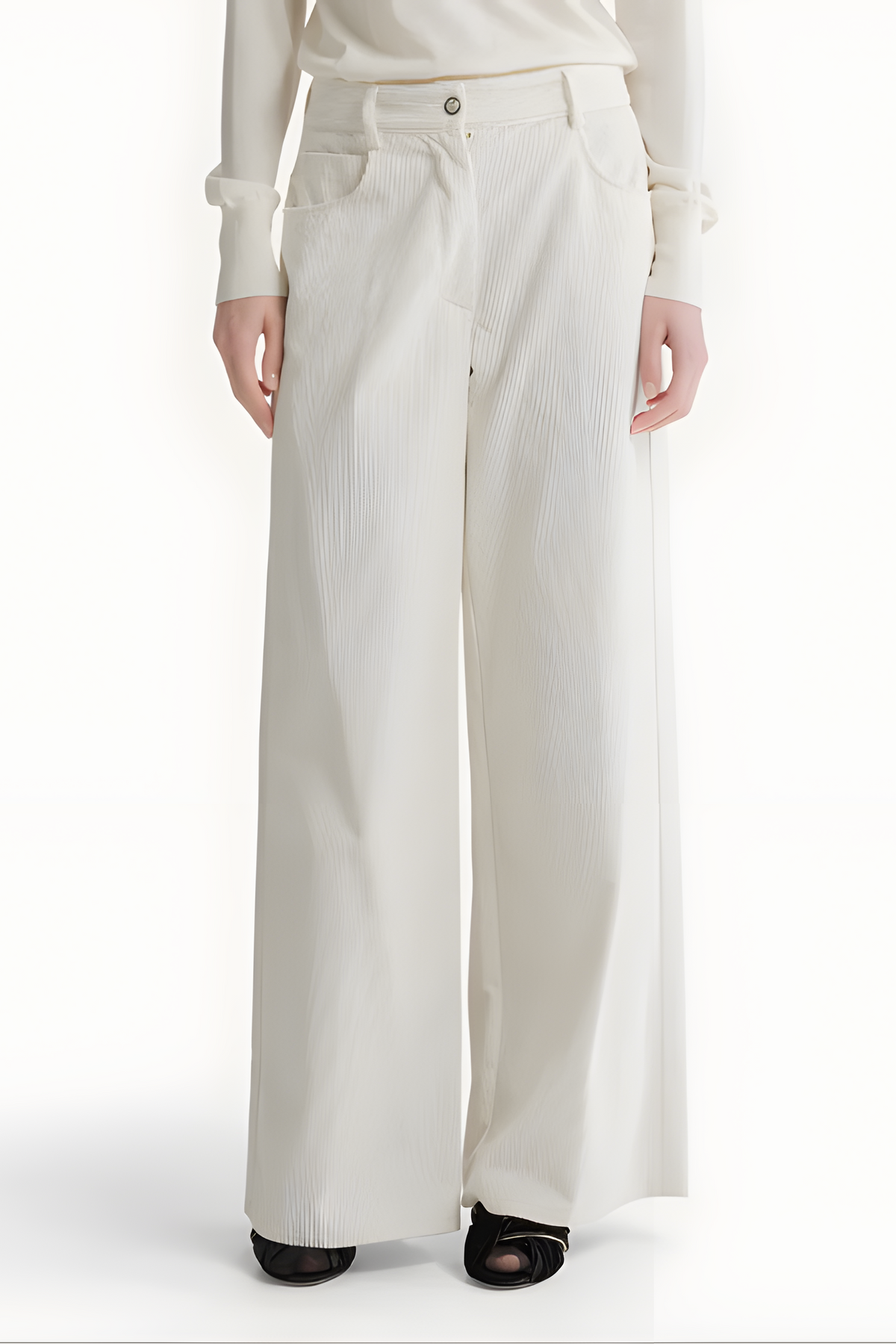 Forte Forte Ribbed Velvet 5 Pocket Pants