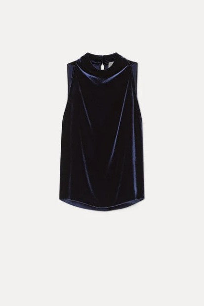 Forte Forte Viscose/Silk Velvet Top