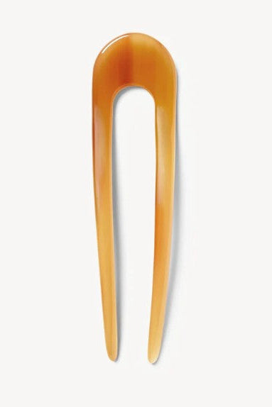 Machete French Hair Pin-Cognac