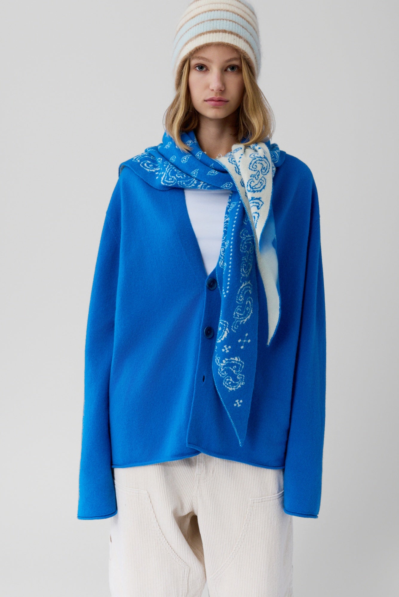 Guest in Residence Everywear Cardigan-Twilight