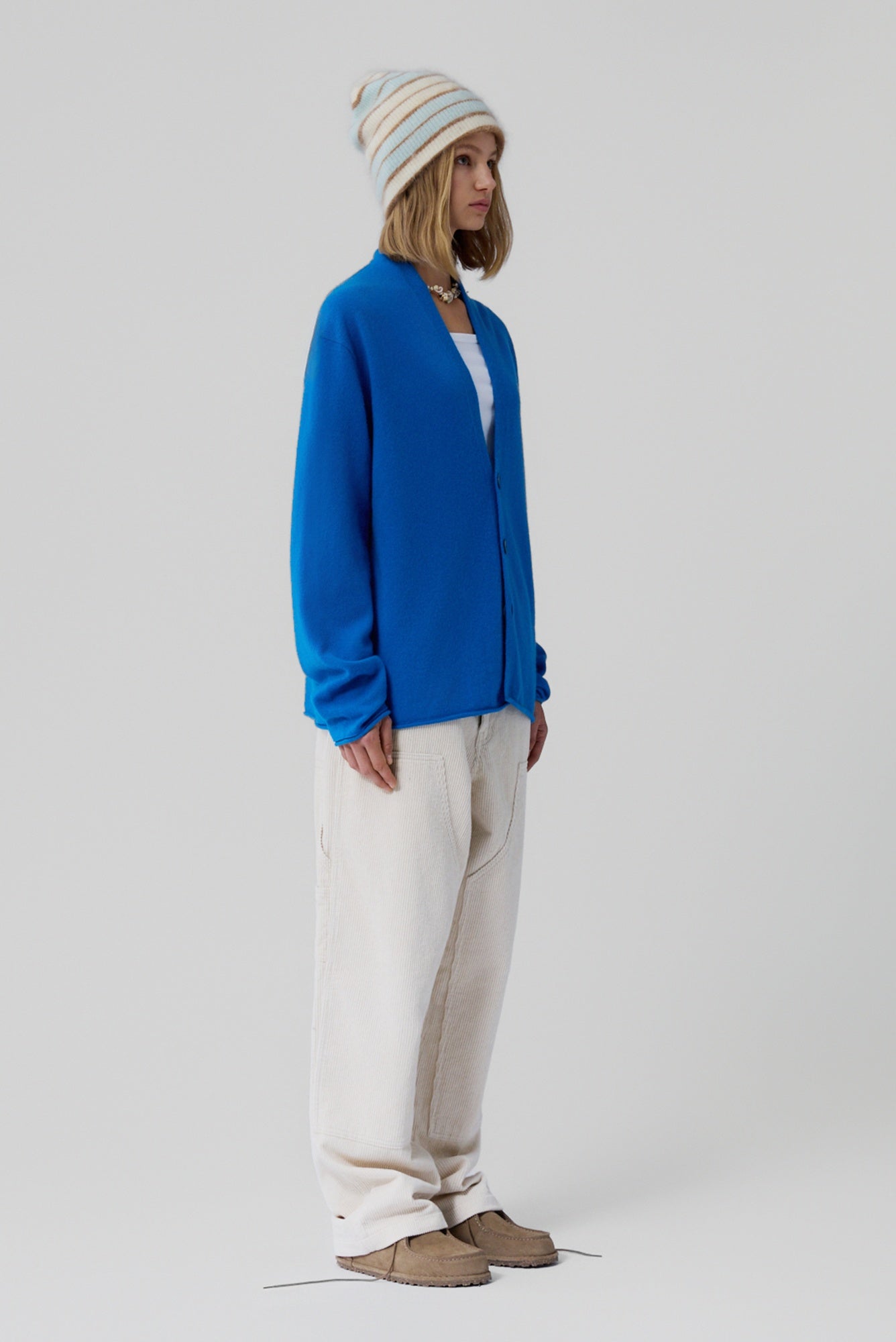 Guest in Residence Everywear Cardigan-Twilight