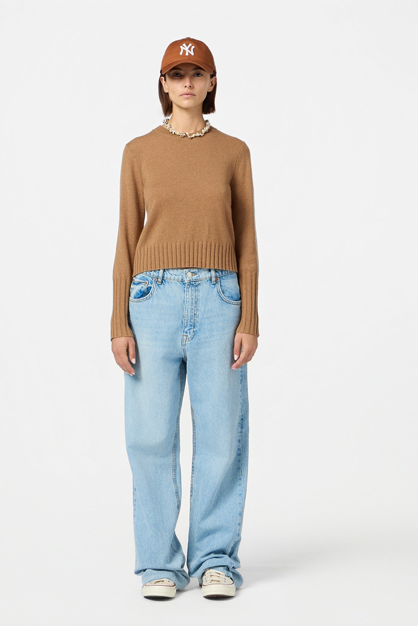 Guest in Residence Shrunken Cashmere Crew