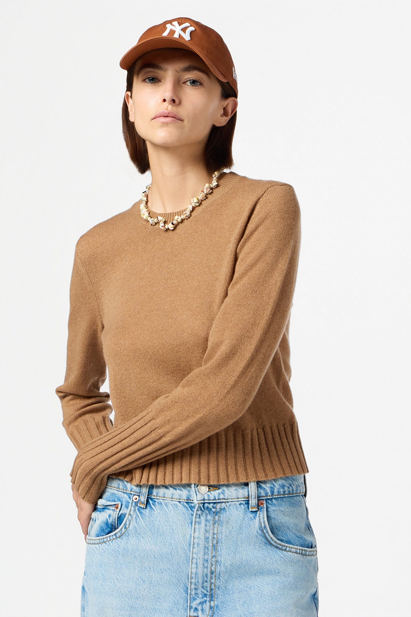 Guest in Residence Shrunken Cashmere Crew