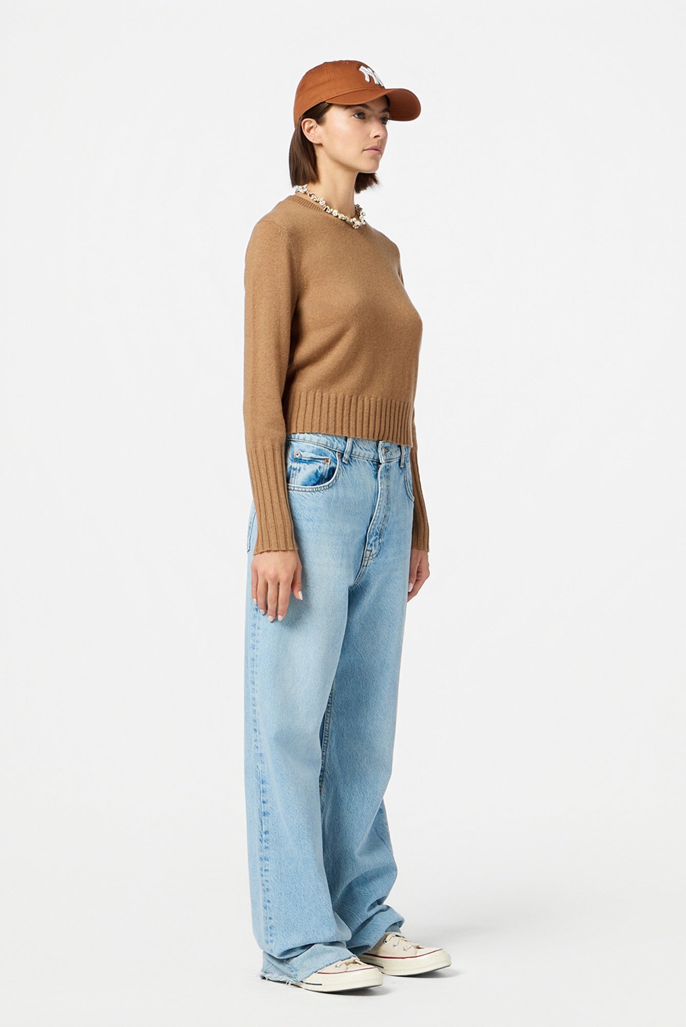 Guest in Residence Shrunken Cashmere Crew