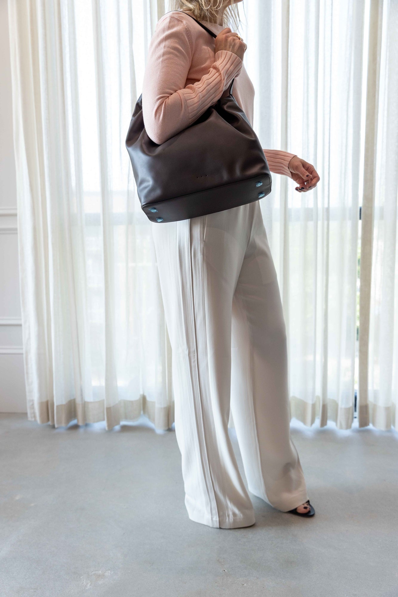 A Emery Angus Pant-Oyster
