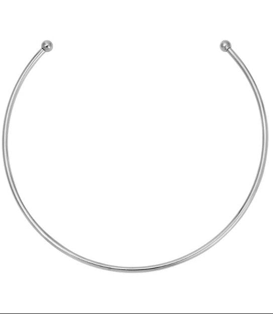 Heaven Mayhem Stella Choker-Silver