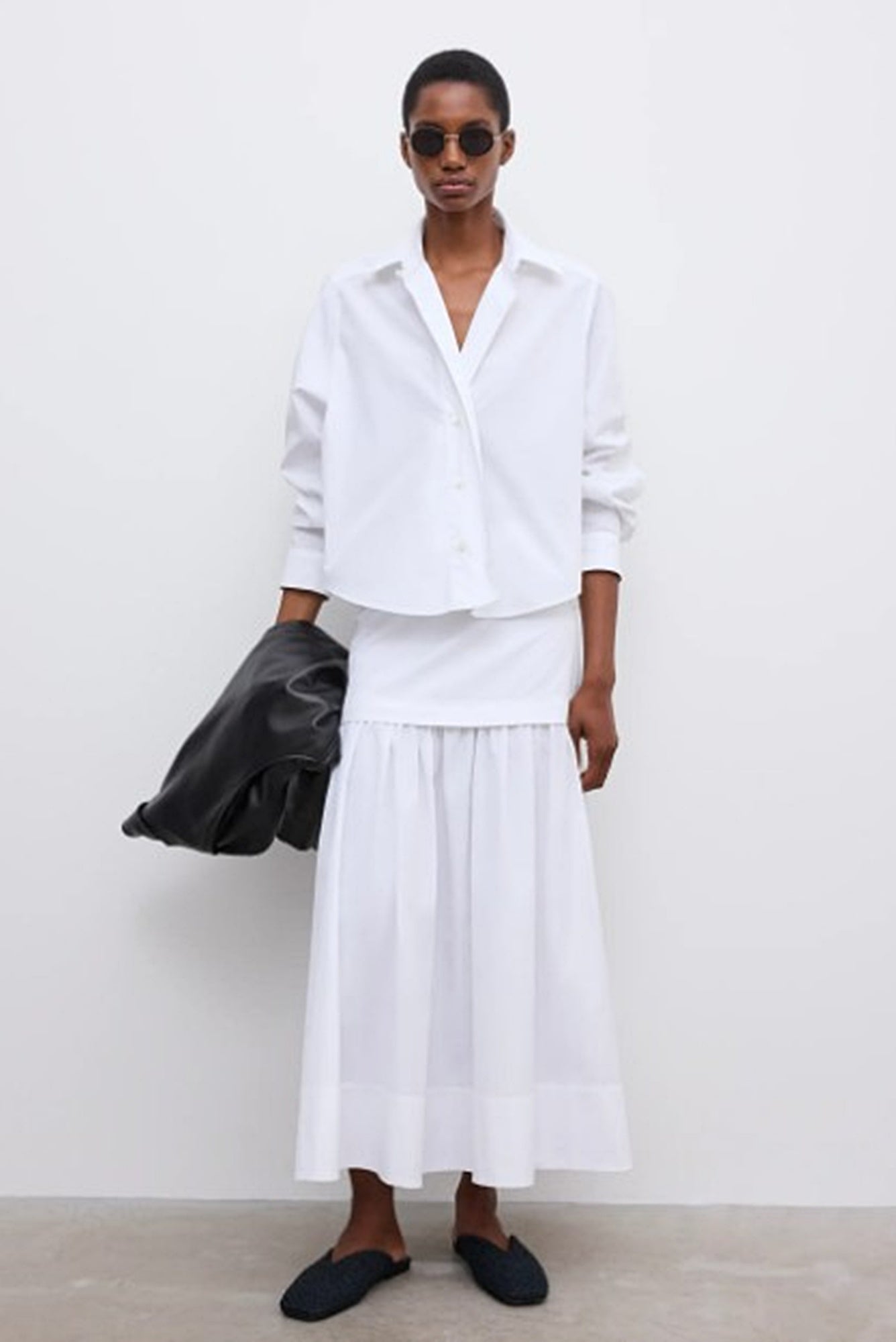 House of Dagmar Cropped Shirt