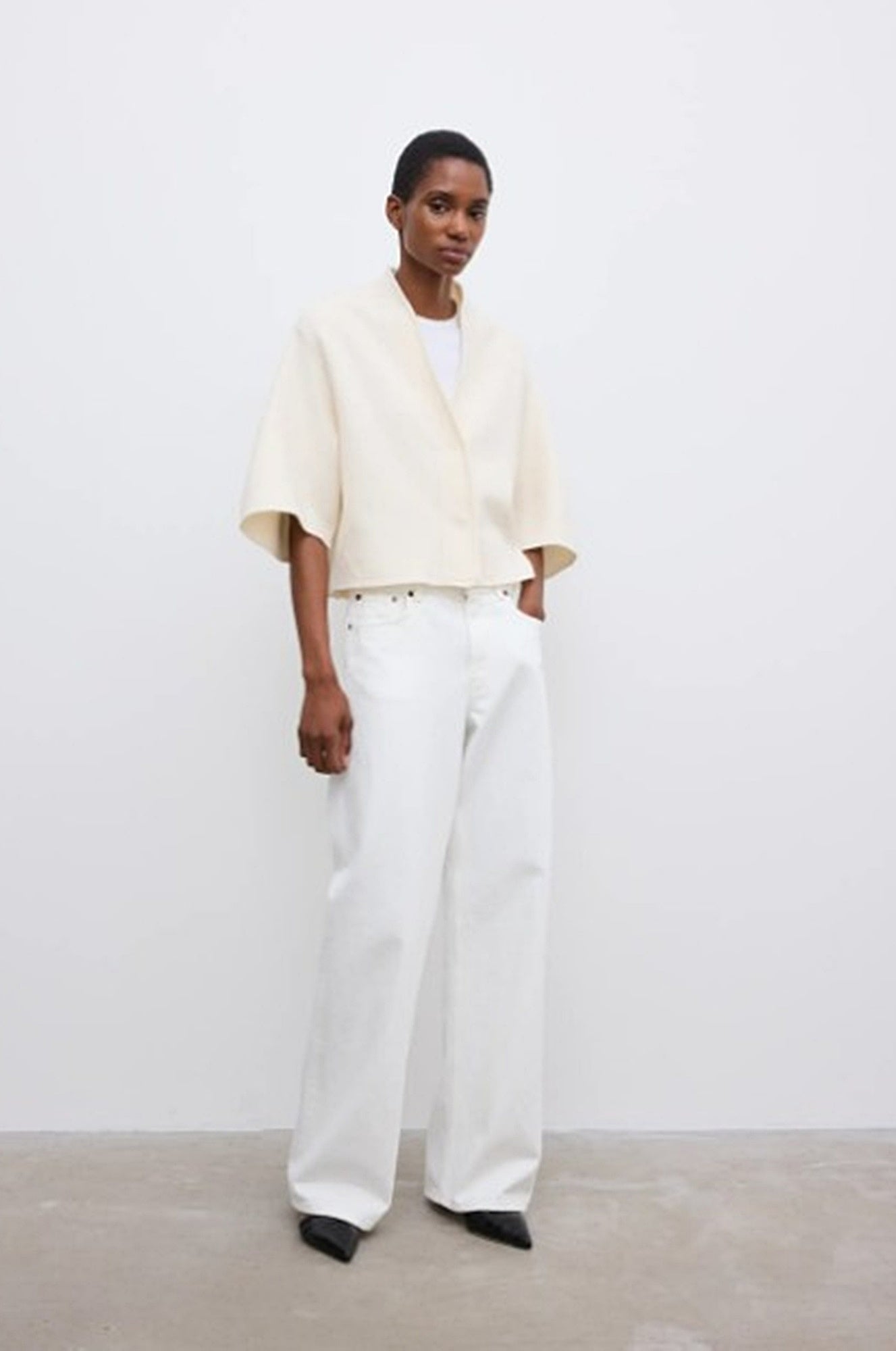 House of Dagmar Short Wool Cardigan