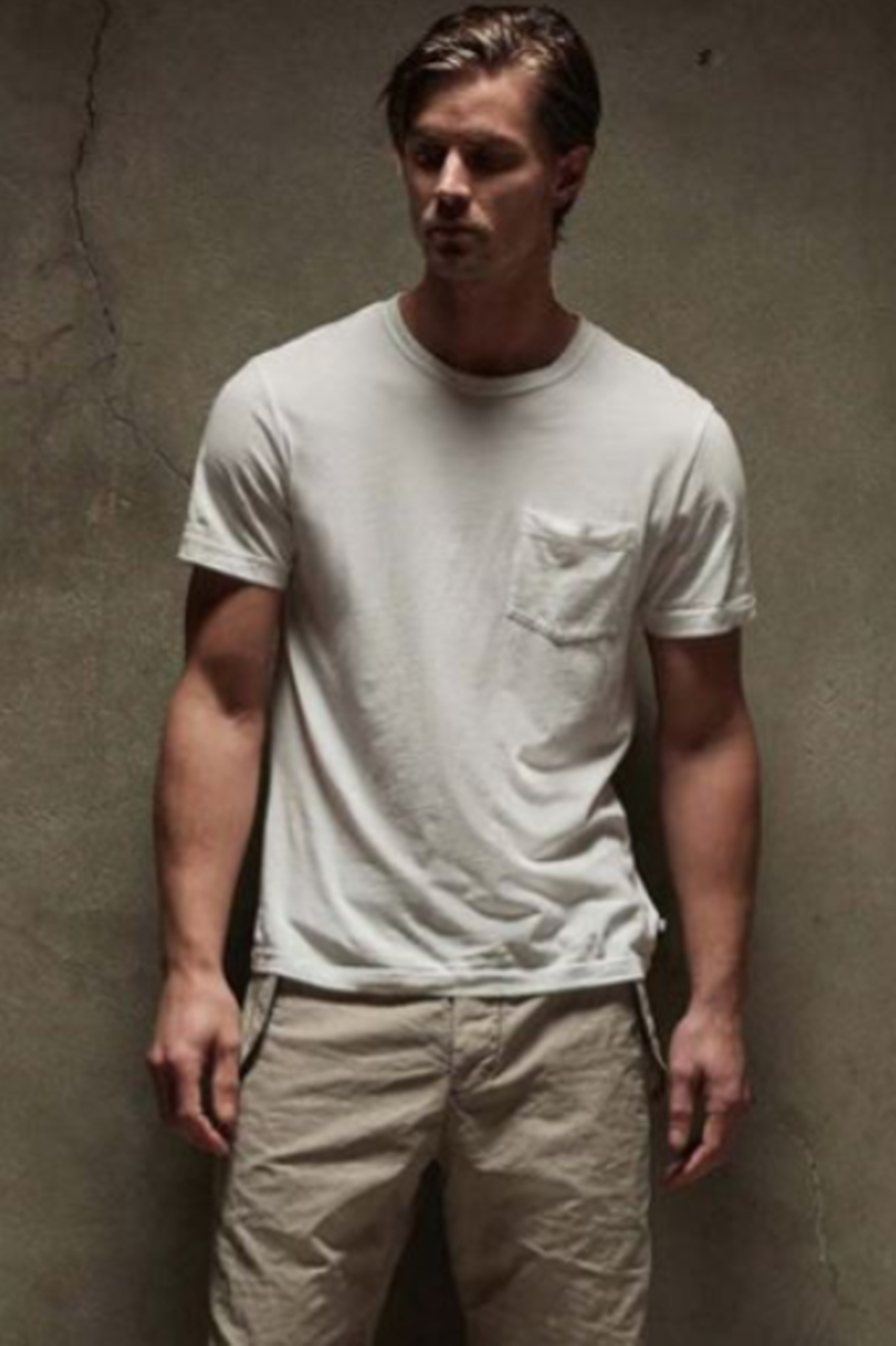 James Perse Classic Pocket Tee Short Sleeve White