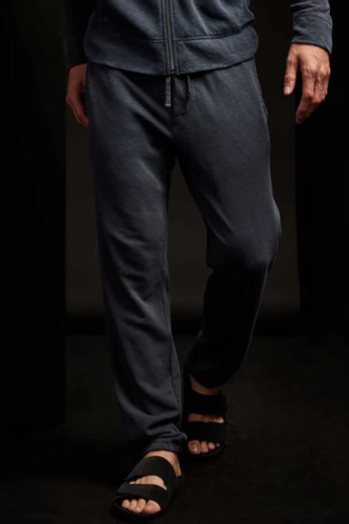 James Perse Vintage French Terry Sweatpant Platoon Pigment