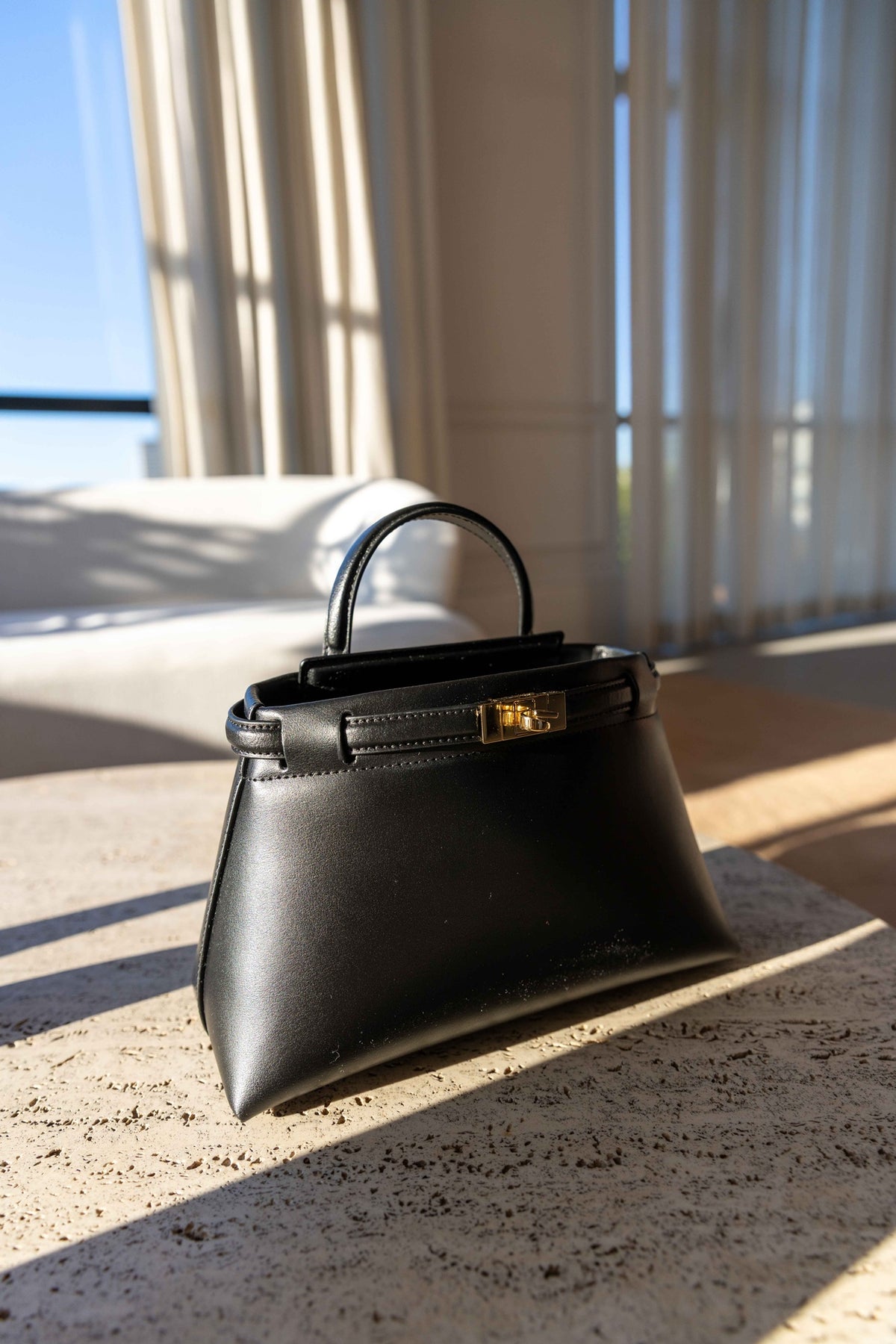 Janessa Leone Mini Leone Bag, Black