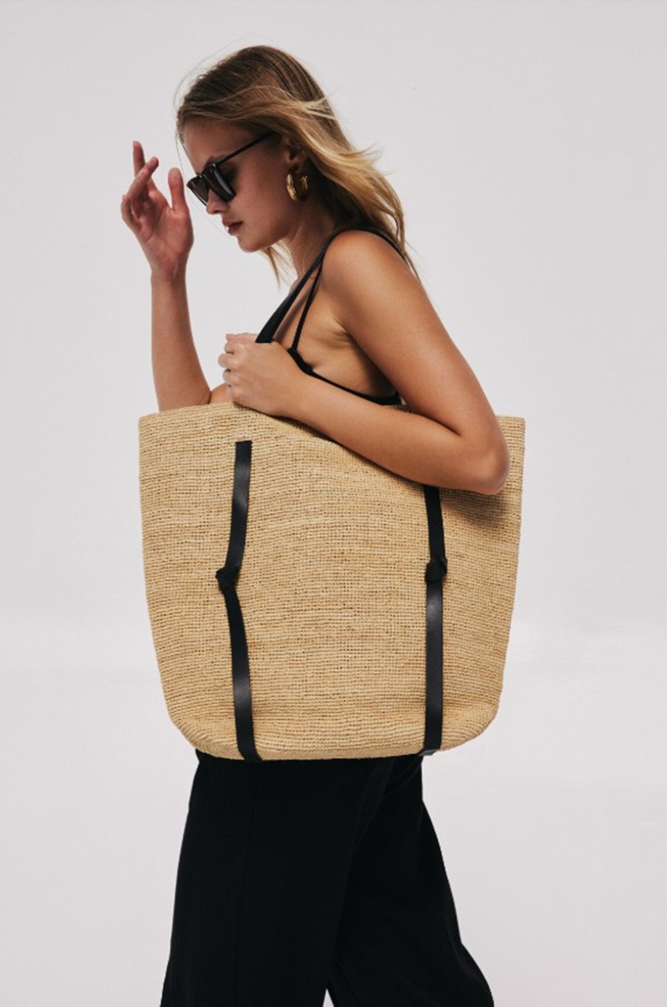 Janessa Leone Tanner Natural Handbag