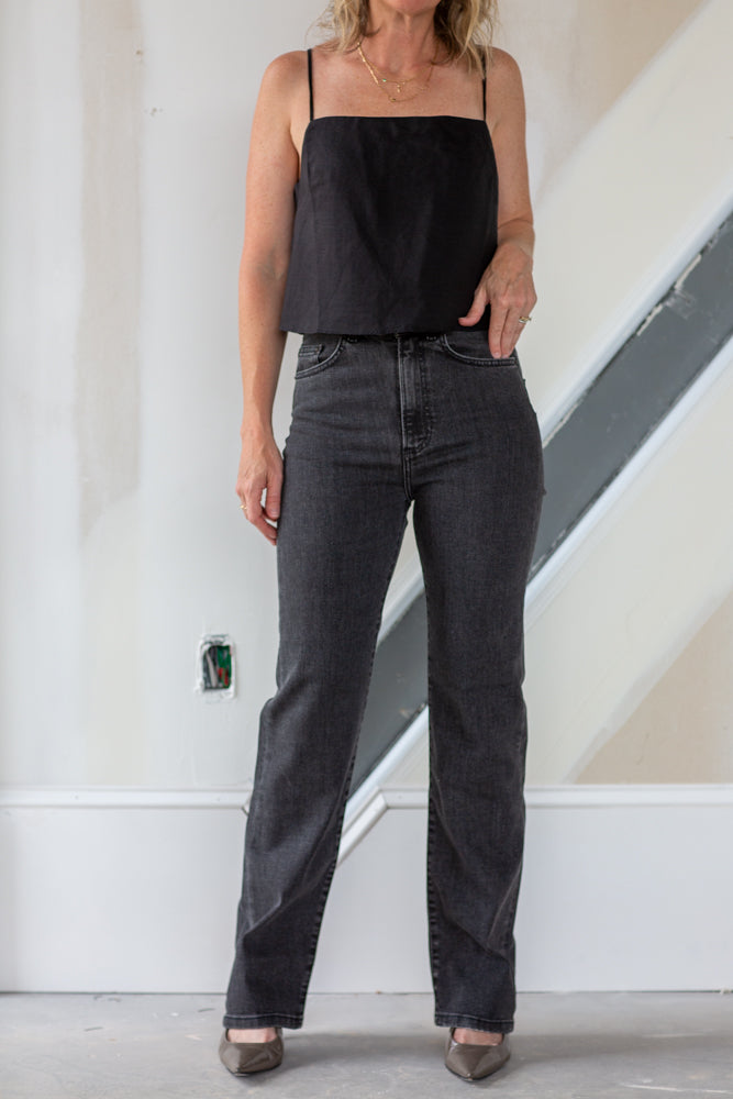 Jeanerica Jeans Eiffel Used Black